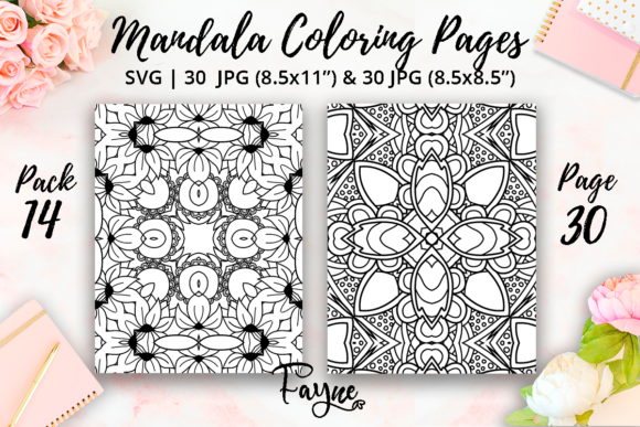 Adult Mandala Coloring Pages Pack 14: A Brand Designer’s Review