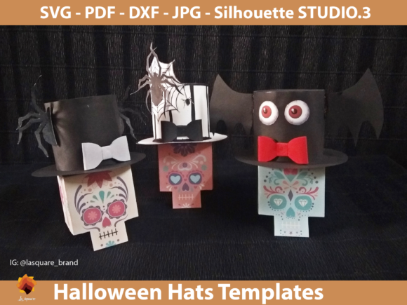 DIY Halloween Paper Hats: 3D SVG Shapes Review