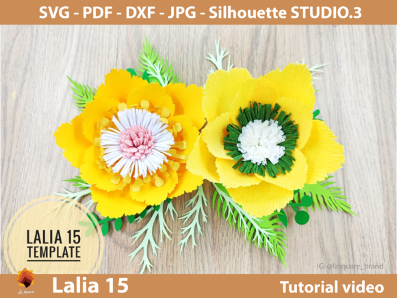Lalia 15 Giant Paper Flowers Template Review