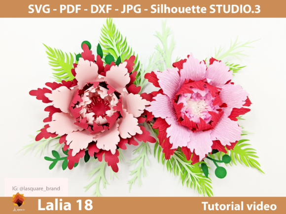 Lalia 18 Paper Flowers Templates in Set: A Review for Digital Publishers