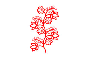 Redwork Flowers: A Spring Crafts Review for Digital Sellers
