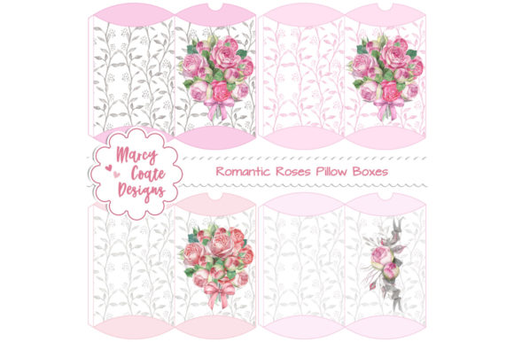 Romantic Roses Printable Pillow Boxes: 3D SVG Gift Boxes Review